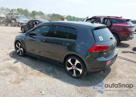 2016 Volkswagen Golf Gti S 4-Door z USA, uszkodzony, nr VIN 3VW5T7AU7GM065875